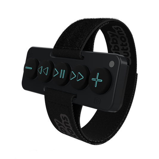 Chubby Buttons 2: The Wearable/Stickable Bluetooth Remote